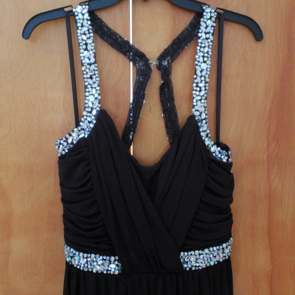 Black formal / prom dress size 11